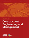 JOURNAL OF CONSTRUCTION ENGINEERING AND MANAGEMENT雜志封面